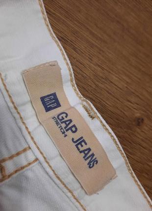 Белая джинсовая мини  юбка  gap2 фото
