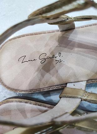 Босоножки zara для девочки 6