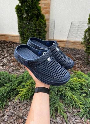 Крокси жіночі p406-1 темно-сині 36/37