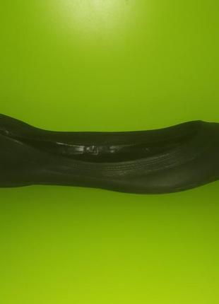 Кожаные чёрные туфли балетки bronx, 4210 фото