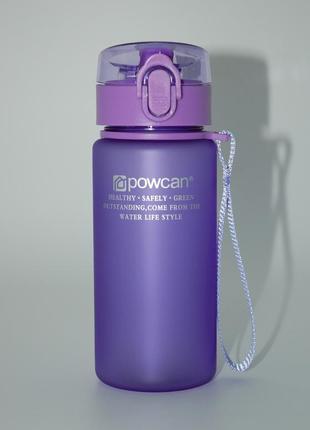 Спортивна пляшка powcan 400 мл фіолетовий (lhb-44075)