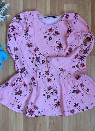 Фирменный реглан george малышке 5-6 лет состояние отличное