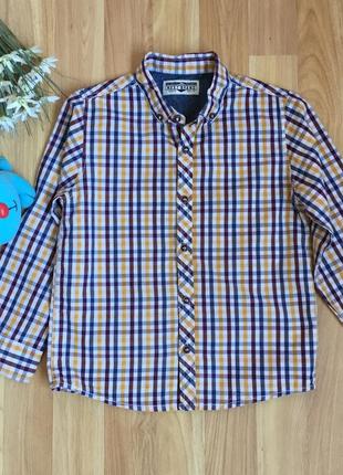 Фірмову сорочку next дитині 4-5 років стан нової.