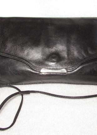 Італійська сумочка клатч 100% натуральна шкіра ~ bellesco ~
