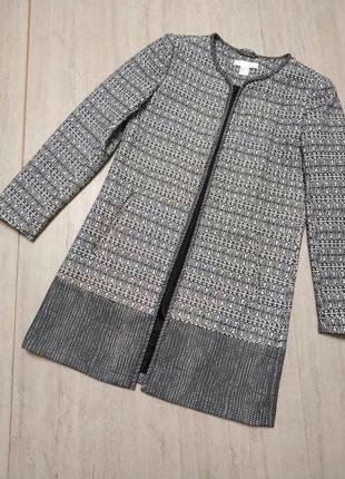 Пиджак жакет пальто женское h&m 36 размер7 фото