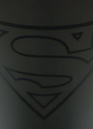 Спортивний шейкер superman 600 мл чорний (lhb-82429)4 фото