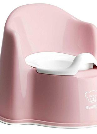 Горшок-кресло babybjorn potty chair powder pink