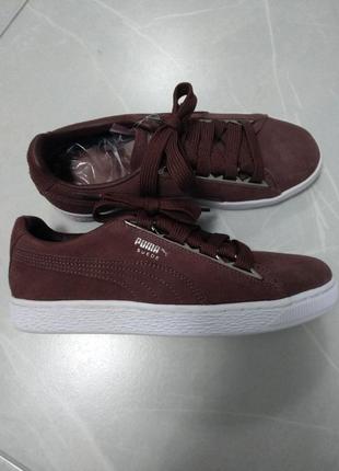 Кроссовки кеды puma suede1 фото