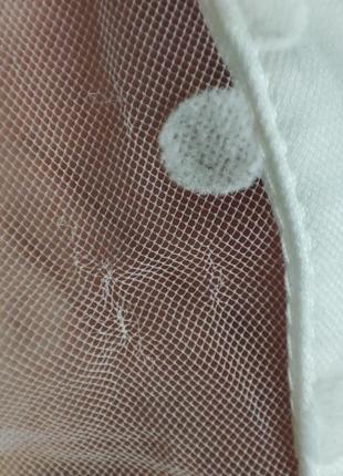 Блуза gepur в горошок прозора7 фото