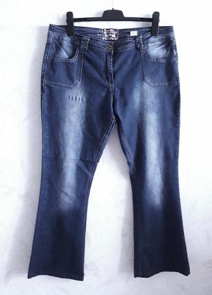 Стрейчевые джинсы, 54-56, хлопок, эластан, authentic denim by f&f