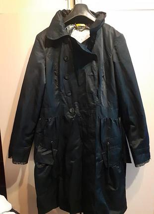 Cream плащ с утеплителем. деми