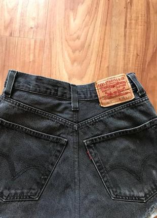 Шорты джинсовые levis7 фото