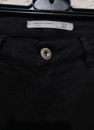 Чорні джинси zara / чорні джинси skinny zara5 фото