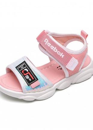 Босоніжки дитячі reebok рожеві