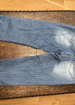 Рваные синие джинсы missguided4 фото