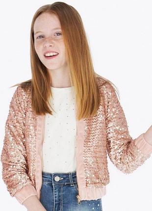 Продам нарядные кофты-пиджаки в пайетках mayoral.