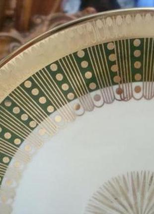 Красивая антикварная тарелка фарфор бавария германия №д112 фото