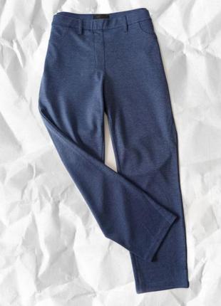 🖤▪️ sale удобные повседневные брюки брюки xxl xl 2xl ▪️🖤 bpc collection bonprix бонприкс брюки брюки брючины синий меланж