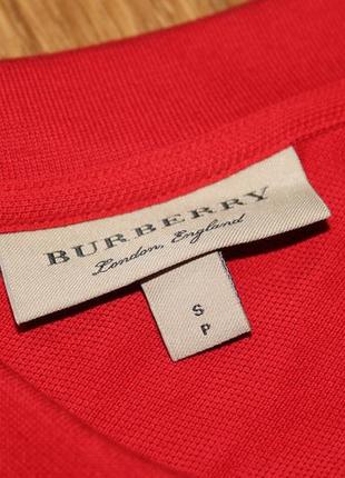 Великолепное  поло от люкс бренда men's hartford polo shirt, red burberry оригинал3 фото