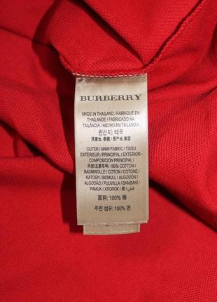 Великолепное  поло от люкс бренда men's hartford polo shirt, red burberry оригинал5 фото