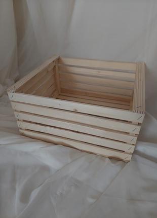 Ящик древесный декоративный