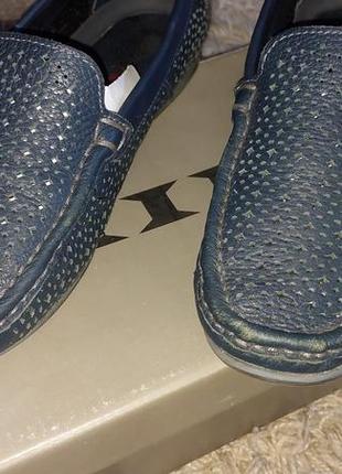 Мокасины туфли подростковые фирмы mida, размер 39. длина стельки 24,5 см.2 фото
