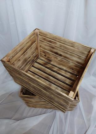 Ящик деревянный декоративный ящичек декор2 фото
