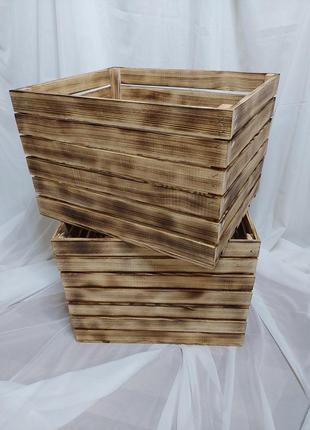 Ящик деревяний декоративний ящичок декор