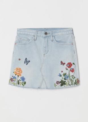 Джинсовая юбка