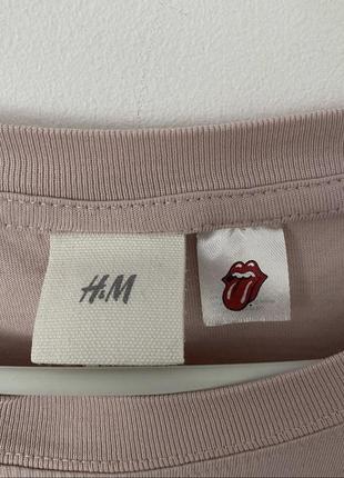 Футболка мерч the rolling stones от h&amp;m3 фото