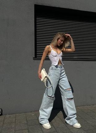 Джинси палаццо