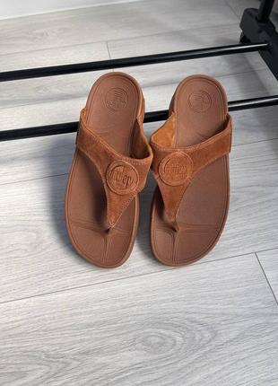 Вьетнамки fitflop brown