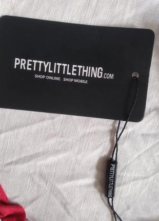 Новый натуральный топ цветочный принт бренда prettylittlethino uk 4 eur 327 фото