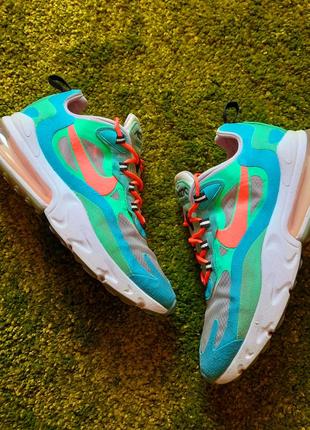 Кроссовки nike air max 270 react psychedelic movement ботинки jordan react 720 tn2 фото