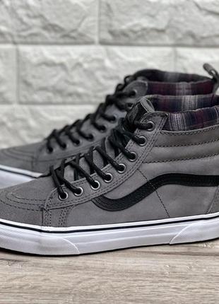 Оригинальные высокие кеды vans scotchgard protector 3m (40р 25.5см)