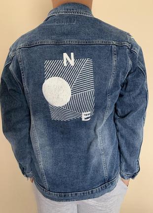 Джинсова куртка, джинсовка для хлопчика3 фото