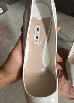 Туфли свадебные вечерние  miu miu3 фото