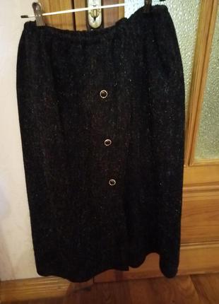 Юбка с разрезом