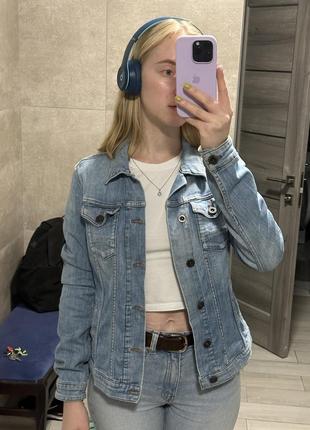 Джинсовка (джинсовый пиджак) женский2 фото