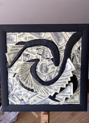 Картина “big money” 40*40