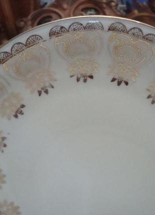 Красивая антикварная тарелка фарфор бавария германия №д11 )2 фото