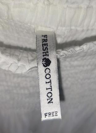 Белая длинная юбка fresh cotton3 фото