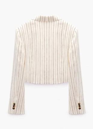 Пиджак zara, льняной пиджак zara, жакет zara, кофта zara, топ zara, рубашка zara, блуза zara3 фото