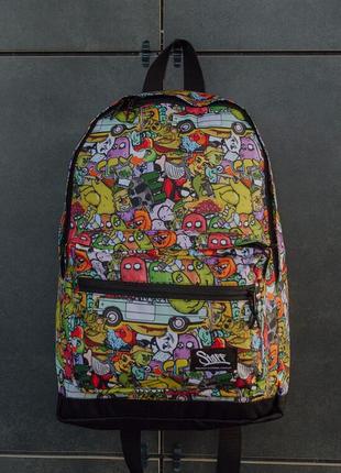 Разноцветный рюкзак staff 20l cartoon