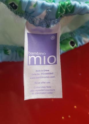 Bambino mio плавки купальные подгузник для плавания новорожденному малышу мальчику девочке 0-3-6м 56-62-68см3 фото