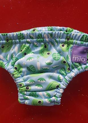 Bambino mio плавки купальные подгузник для плавания новорожденному малышу мальчику девочке 0-3-6м 56-62-68см