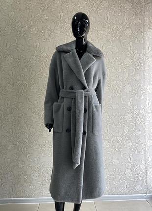 Літня знижка🔥шуба із натуральної норки на комірі