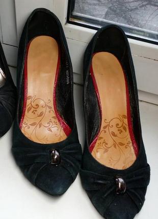 Туфли 36р. замщевые