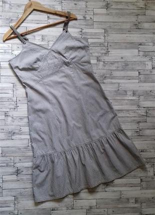 Сарафан сукня міді бавовна сарафан платье миди хлопок fransa (данія)1 фото