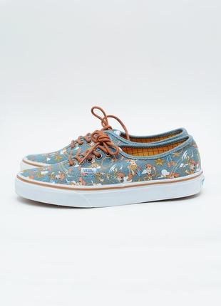 Кеди з лімітованої колекції vans x toy story authentic woody true white нові, us 6.5 38.5 24.51 фото